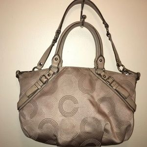 COACH Madison 15935 Tan/Beige Handbag